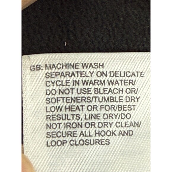 Mens The North Face Fleece Large 1/4 Zip Jacket Pullover Sweatshirt Black Layer - Picture 8 of 10